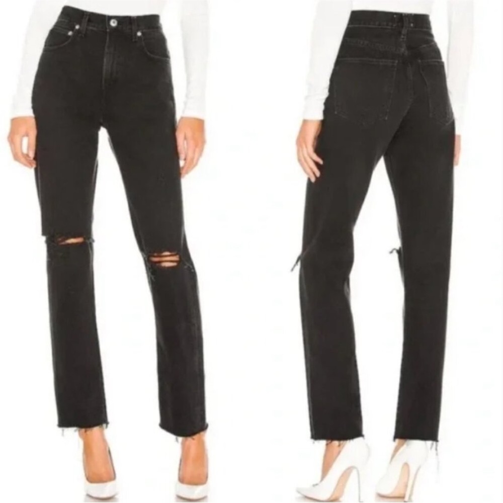 AGOLDE Cherie High Rise Straight Jean in
Distortion 26